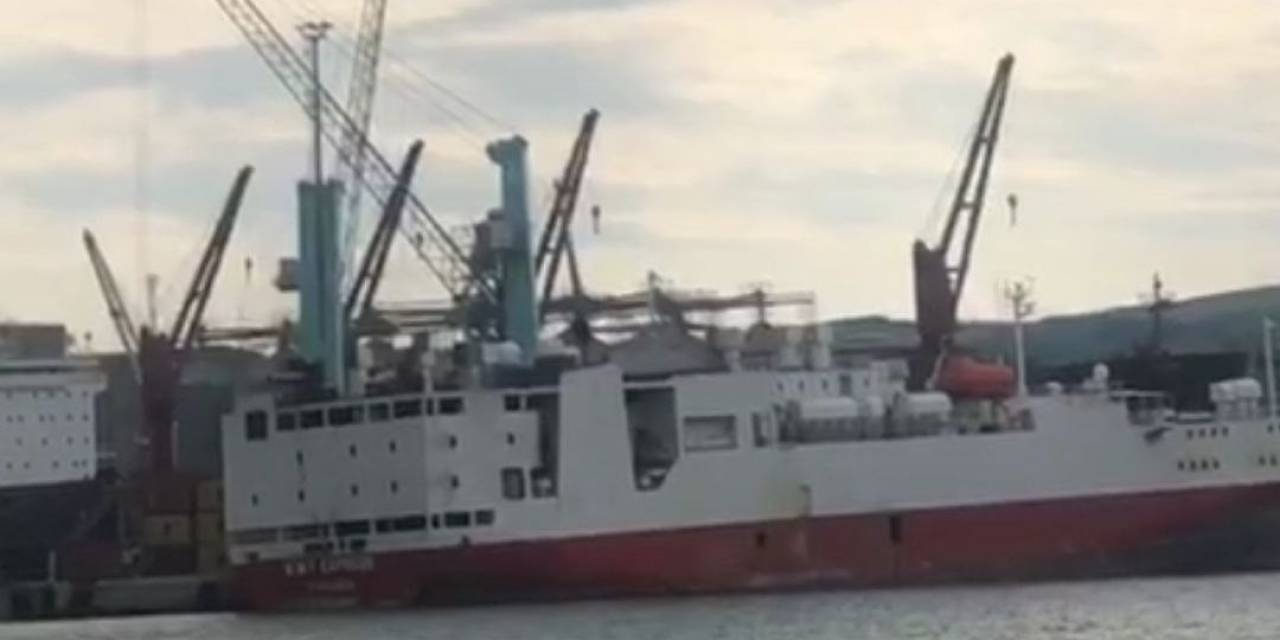 Canlı Hayvan İthalatı Bandırma Limanı’nda Devam Ediyor