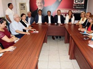 Chp’li Vekiller Malatya’da