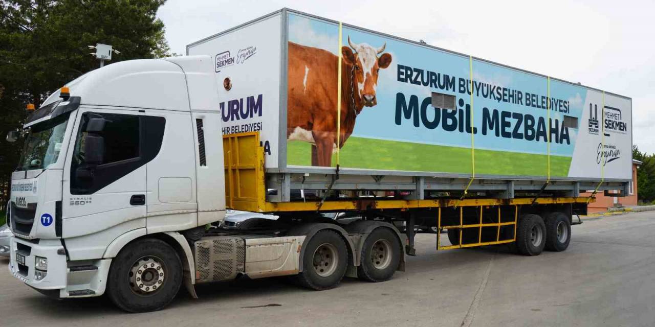 Büyükşehir’den Kardeş Şehir Adıyaman’a Mobil Mezbaha