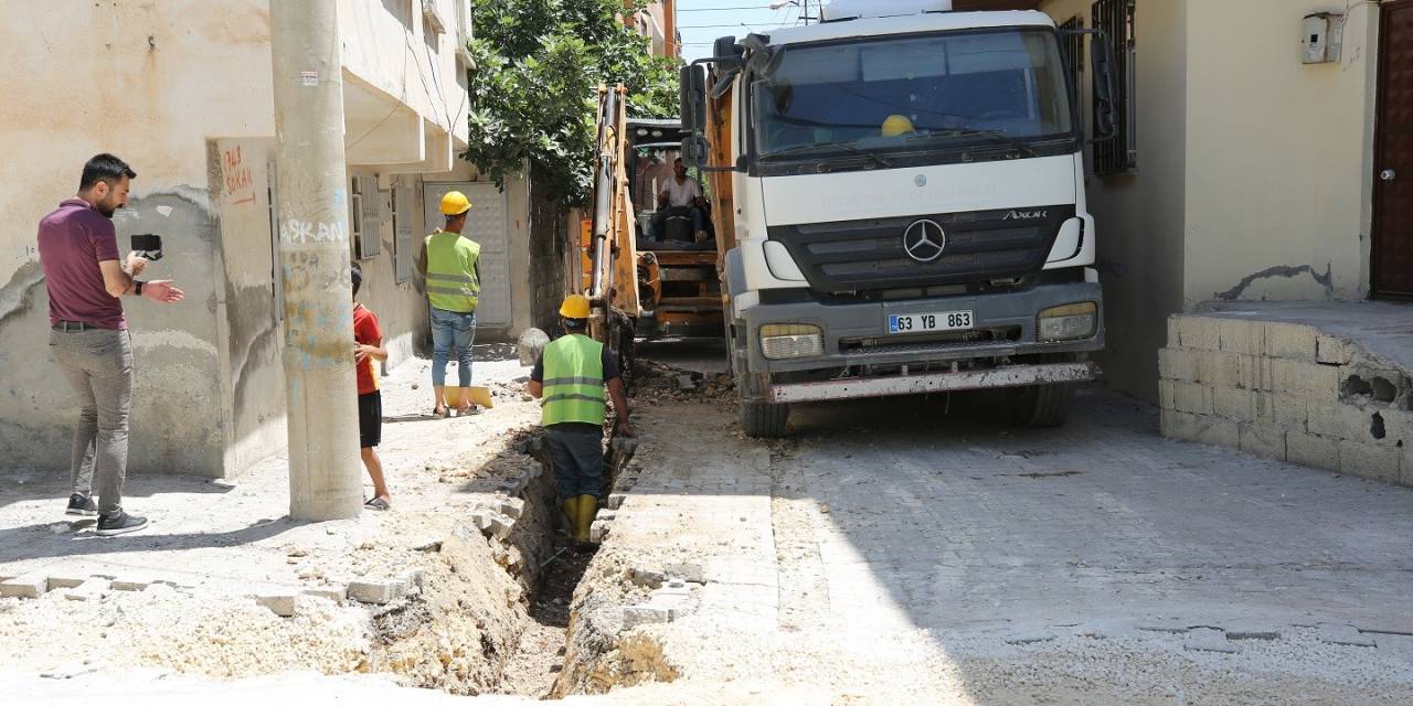 Eyyübiye’de Doğalgaz Çalışmaları Devam Ediyor