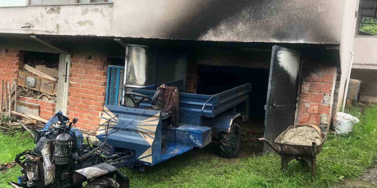 Pat Pat Motorunda Çıkan Yangın Söndürüldü