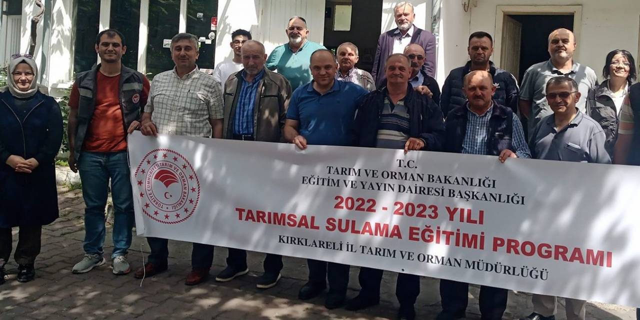 Kırklareli’nde Tasarruflu Su Kullanımı Eğitimi
