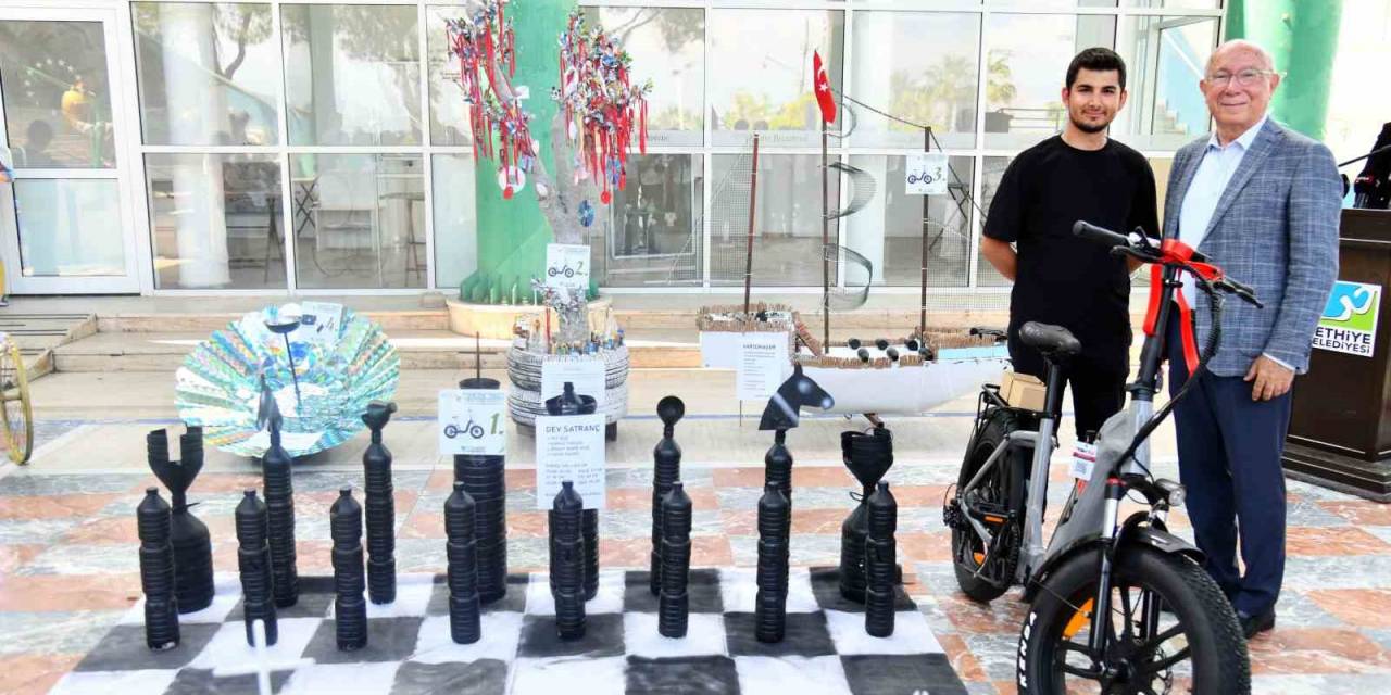 Fethiye’de Sıfır Atık Obje Yarışması’nda Ödüller Sahiplerini Buldu