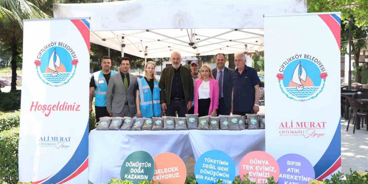 Başkan Silpagar’dan Çevre Haftası’nda Organik Toprak Hediyesi