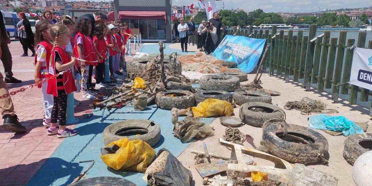 Denizden Çıkanlar Şoke Etti: Traktör Lastiği Bile Var