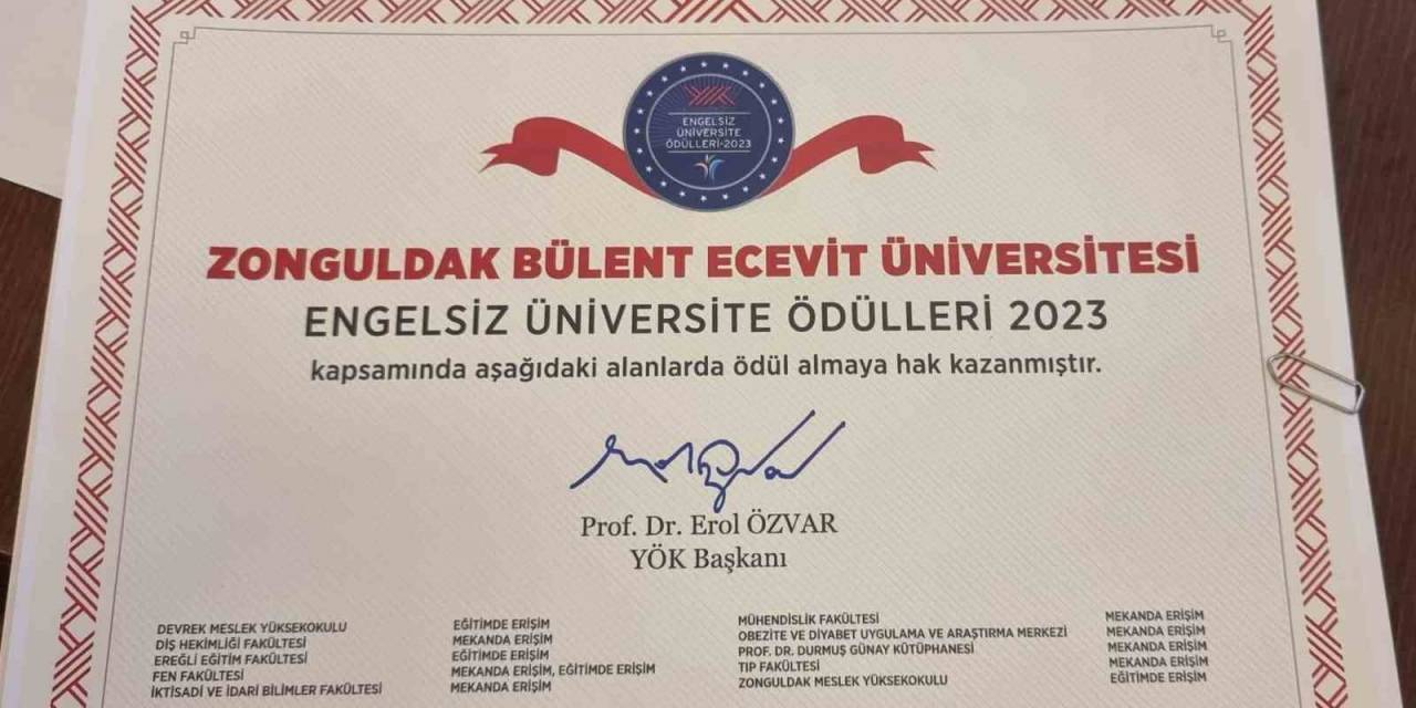 Zbeü Engelsiz Kampüs Sıralamasında Türkiye’de İlk 5’te