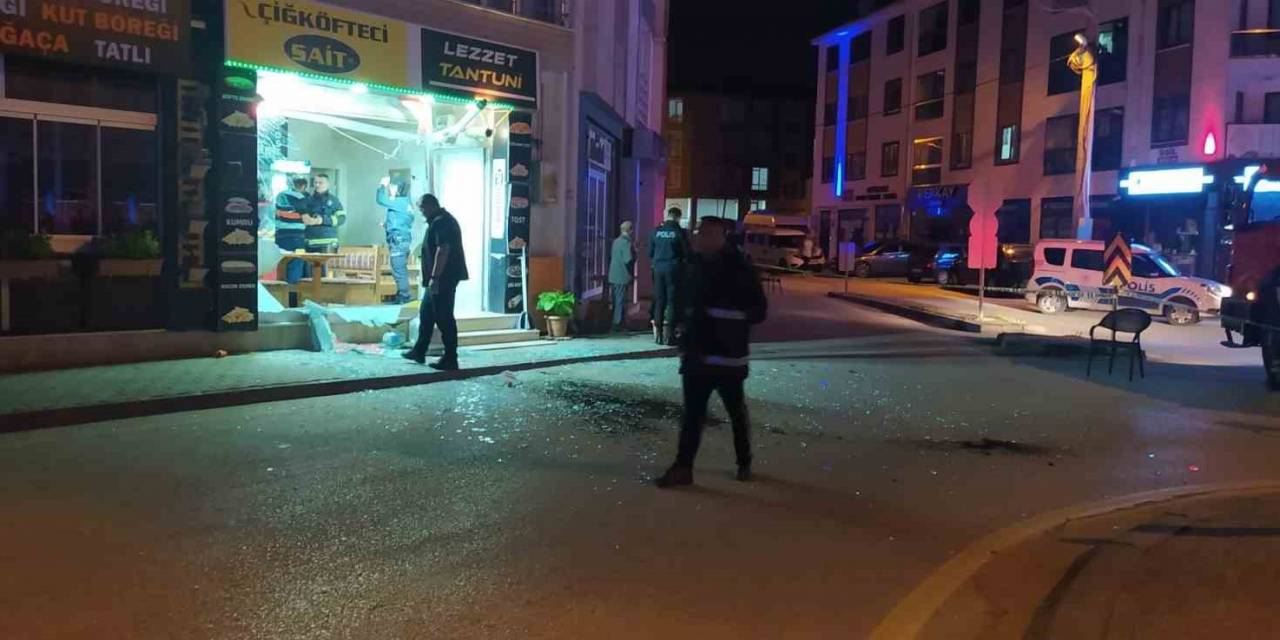 Bolu’da Gaz Sıkışması Sonucunda Tüp Bomba Gibi Patladı