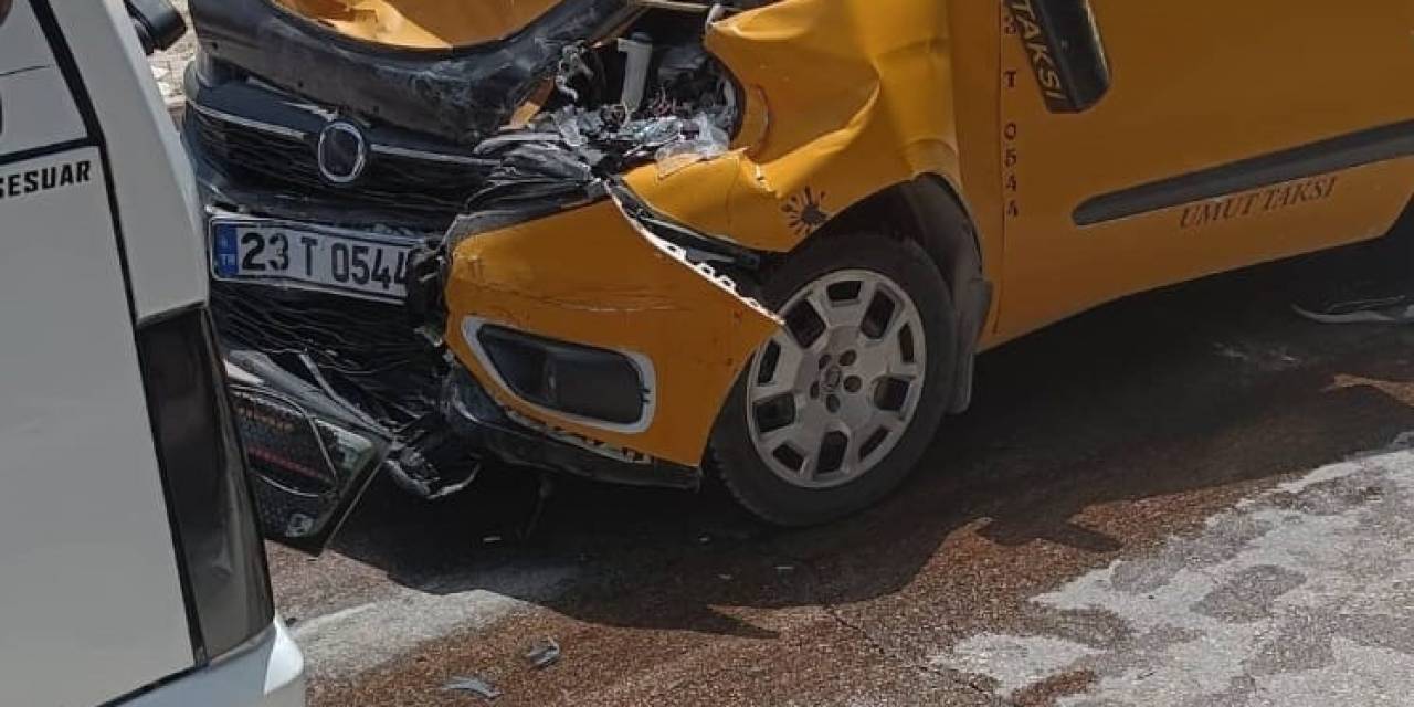 Elazığ’da Trafik Kazası: 1 Yaralı