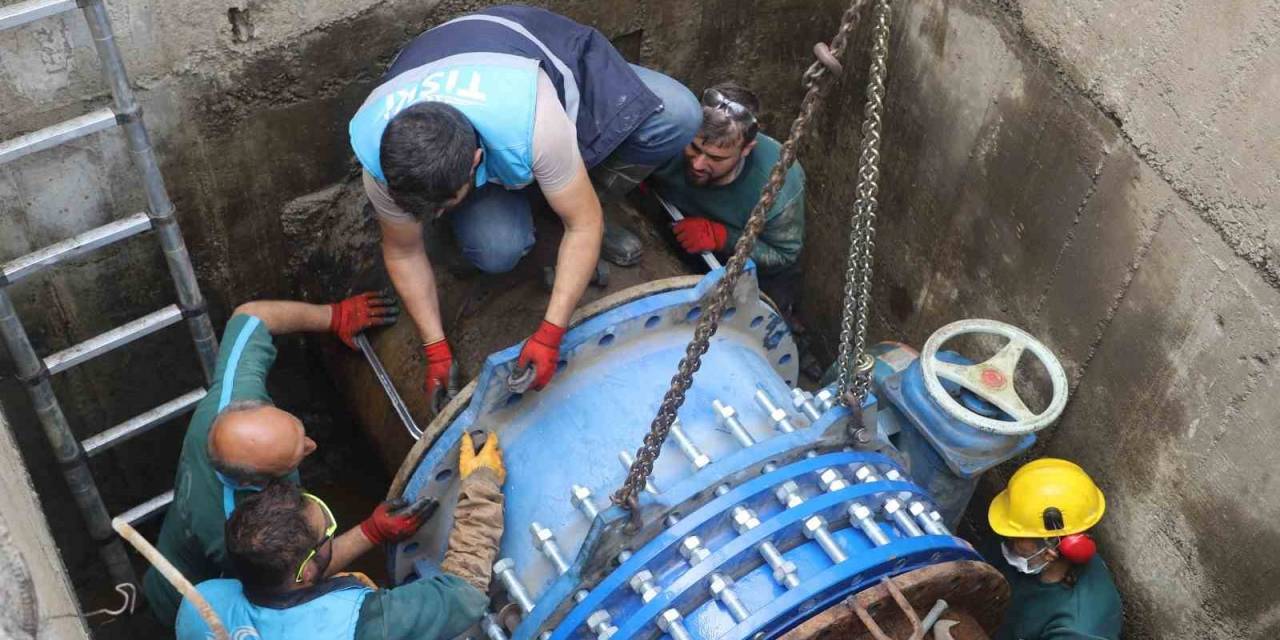 Trabzon’da Ana İsale Hat Değişimi Çalışmaları Sürüyor