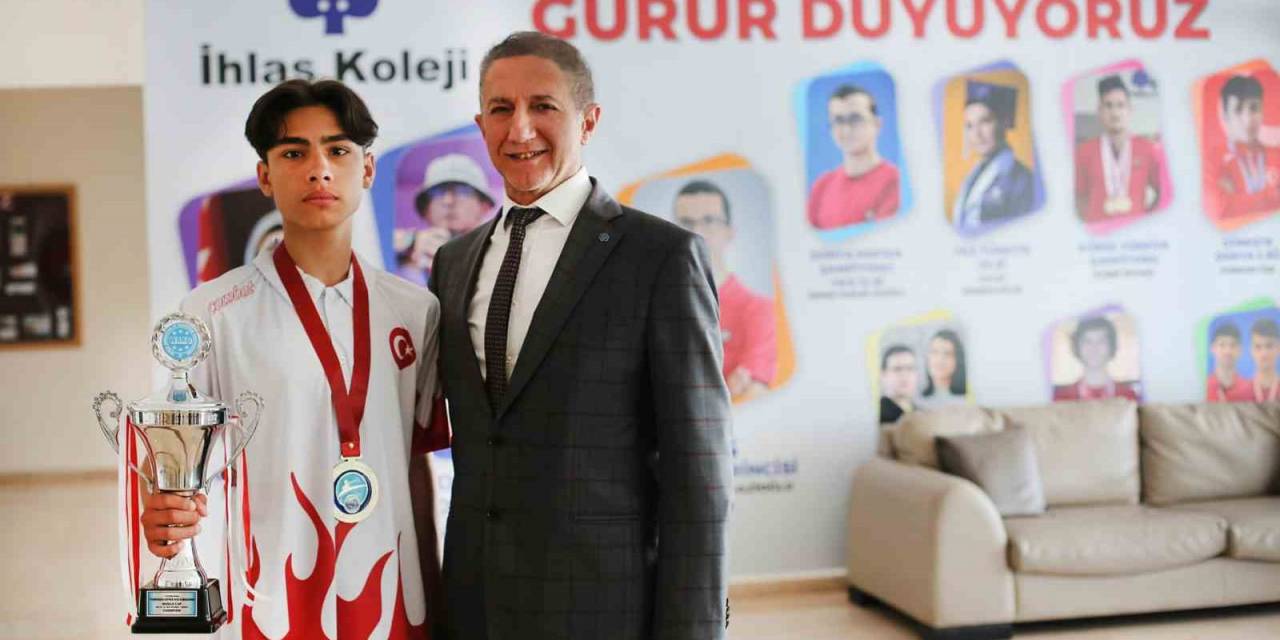 İhlas Koleji Öğrencisi Turhan Ayhan Aydeniz, Türkiye Şampiyonu
