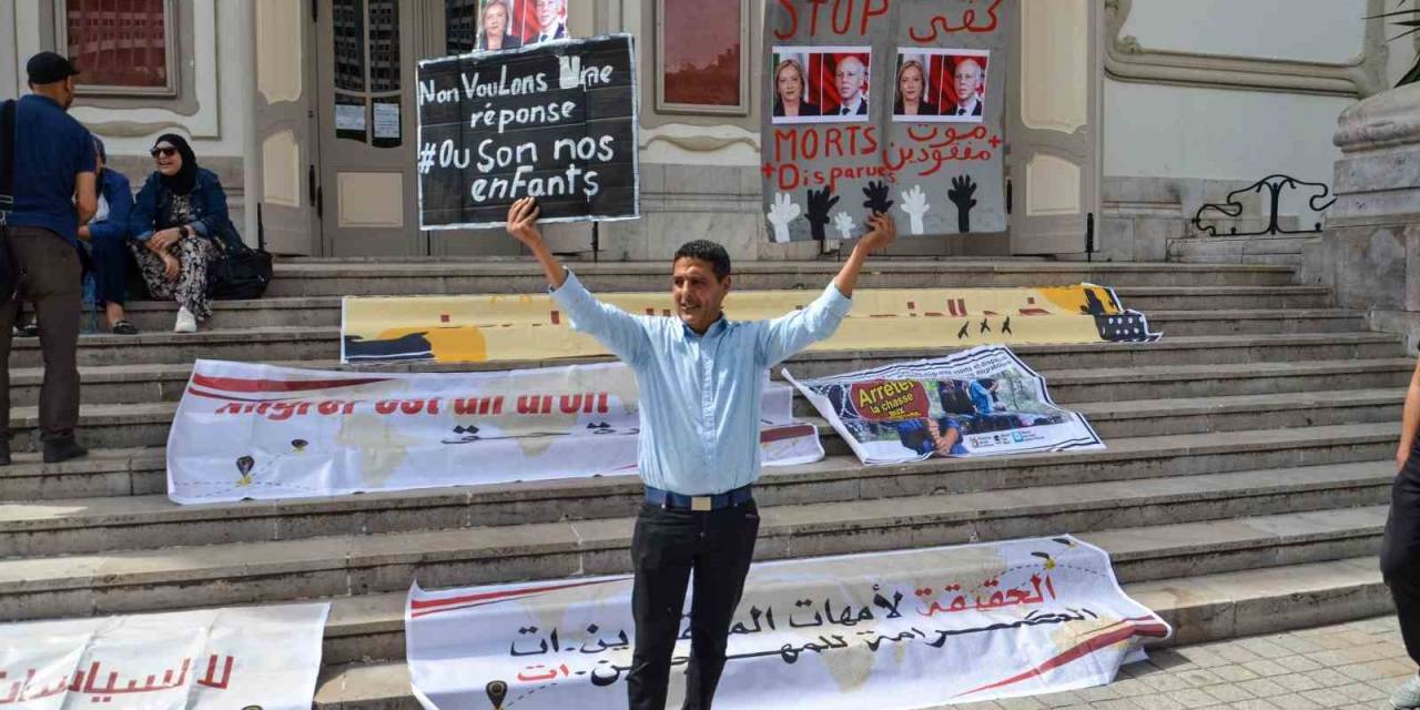 Tunus’ta İtalya Başbakanı Meloni’ye Karşı Protesto