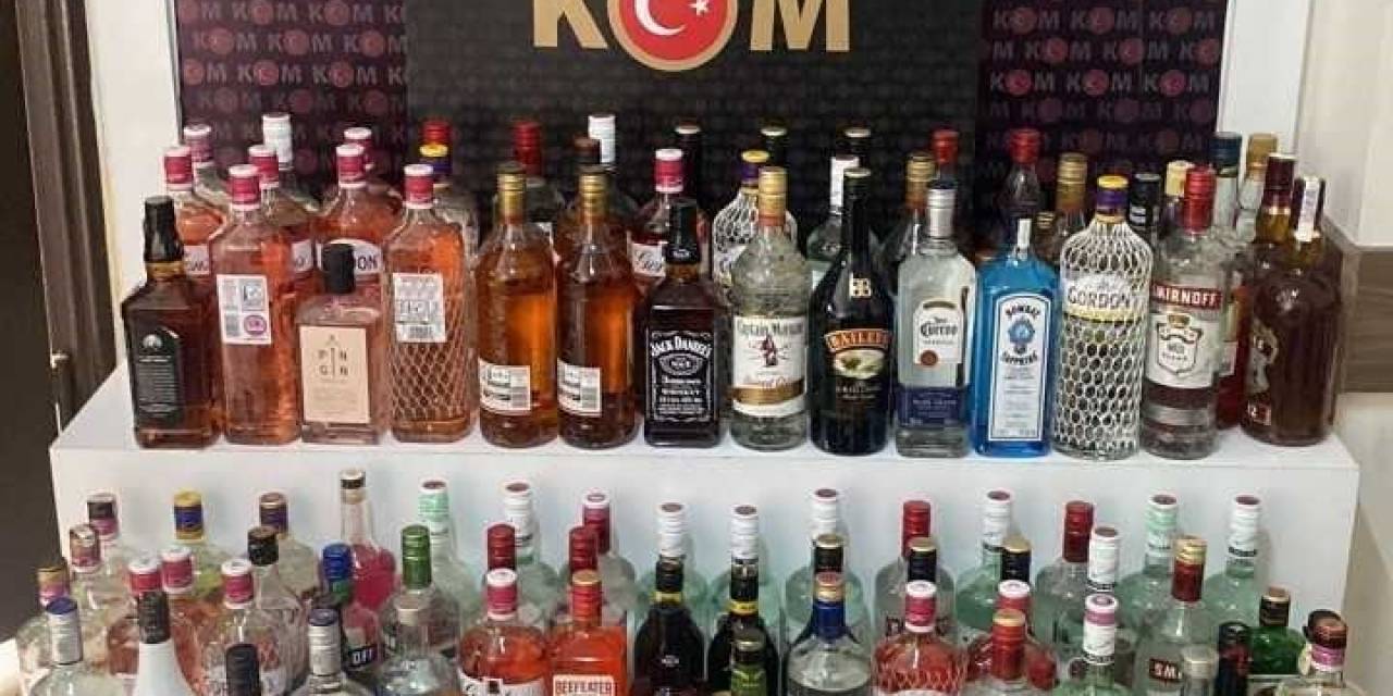 Didim’de 110 Şişe Bandrolsüz İçki Ele Geçildi
