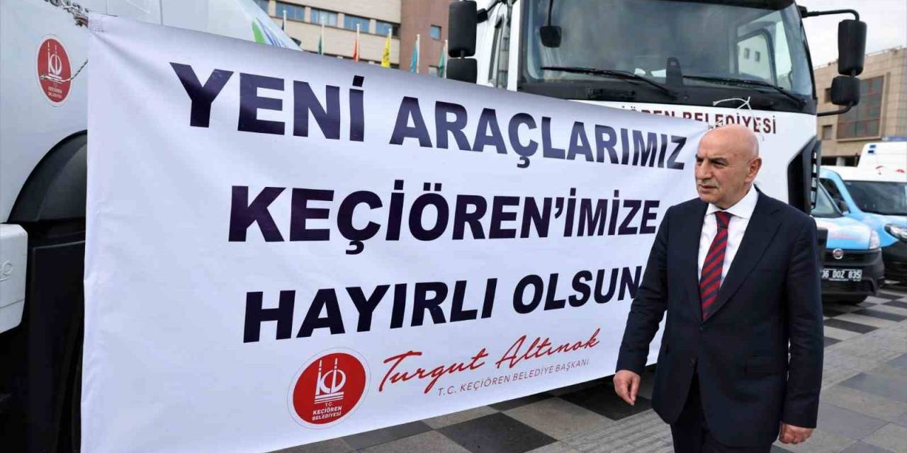 Keçiören’de Yeni Hizmet Araçları Sergileniyor