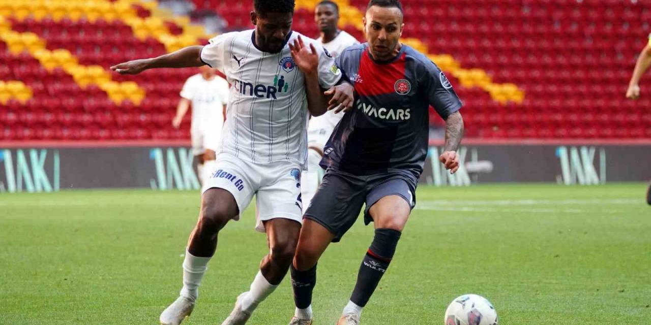 Spor Toto Süper Lig: Fatih Karagümrük: 1 - Kasımpaşa: 0 (ilk Yarı)