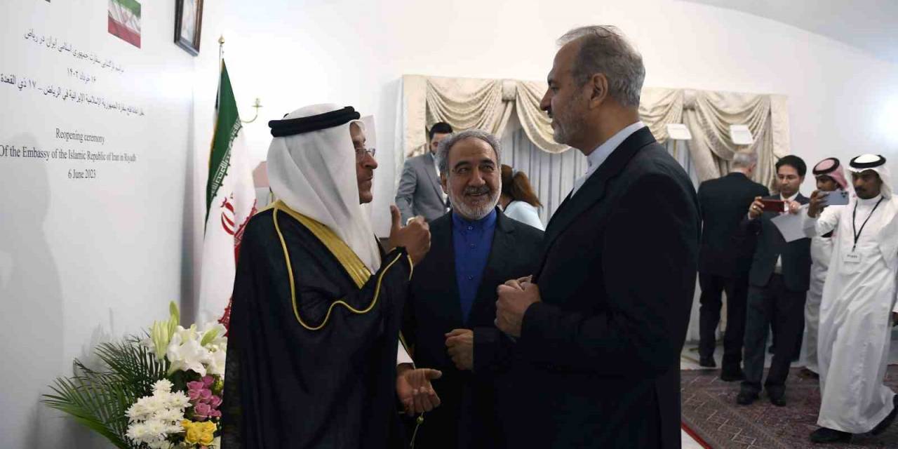 İran’ın Riyad Büyükelçiliği 7 Yılın Ardından Yeniden Açıldı