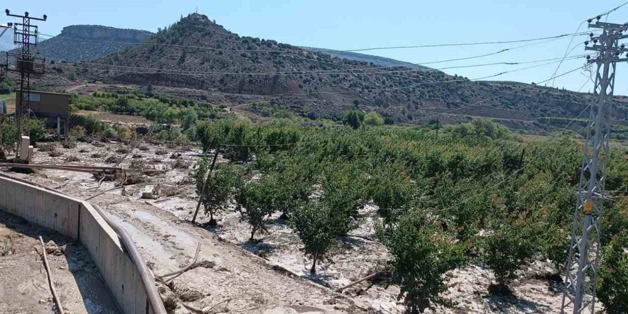 Mersin Mut’ta Yağışlardan Etkilenen Alanlarda Hasar Tespiti