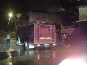Bayburt’ta Korkutan Yangın