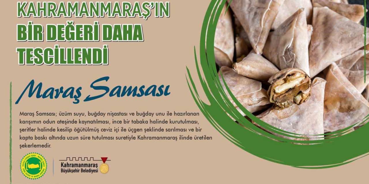 Maraş Samsası Coğrafi İşaretle Tescillendi