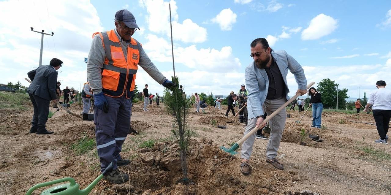 Özel Eosb Meslek Lisesi İlk Mezunları İçin Hatıra Ormanı Oluşturdu