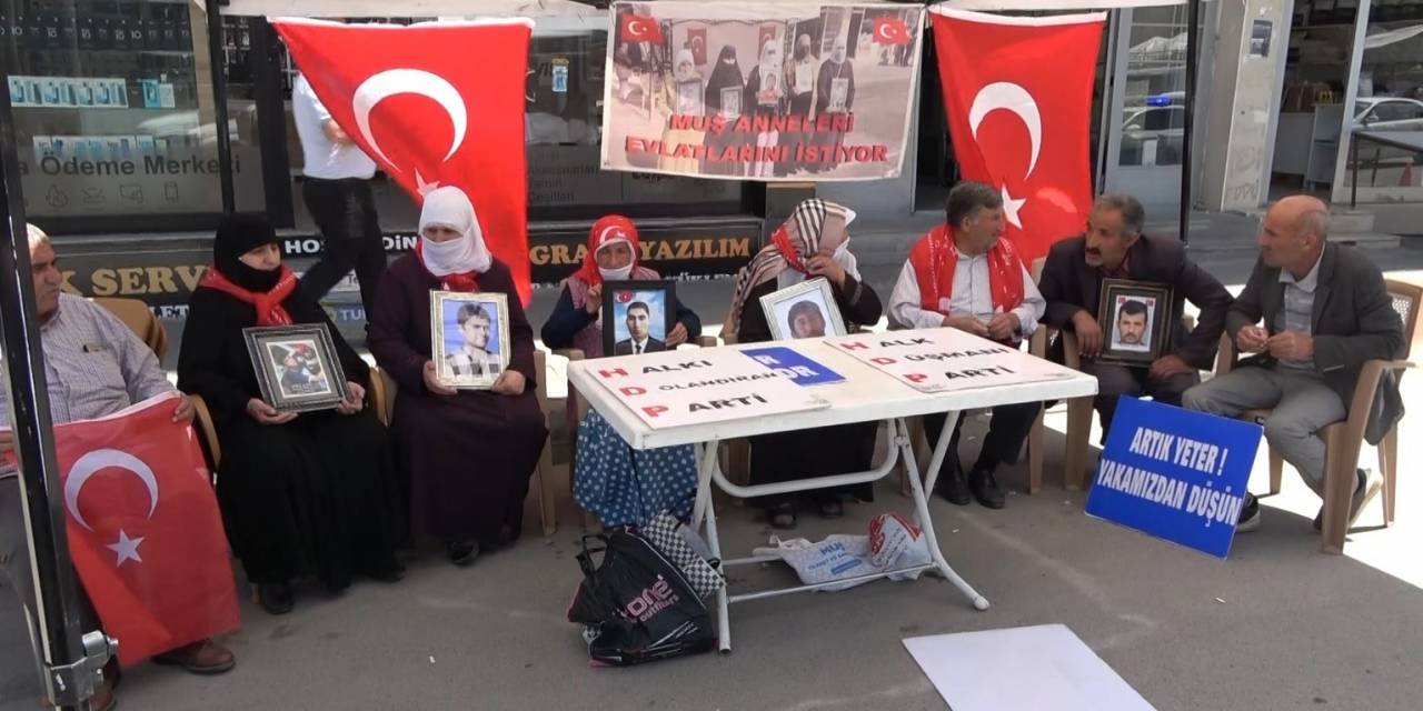 Ailelerin Evlat Nöbeti 101’inci Haftaya Girdi