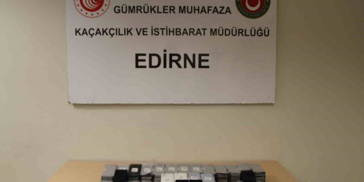Gümrük Muhafaza Ekipleri, Kapıkule’de 200 Adet Kaçak Cep Telefonu Yakaladı
