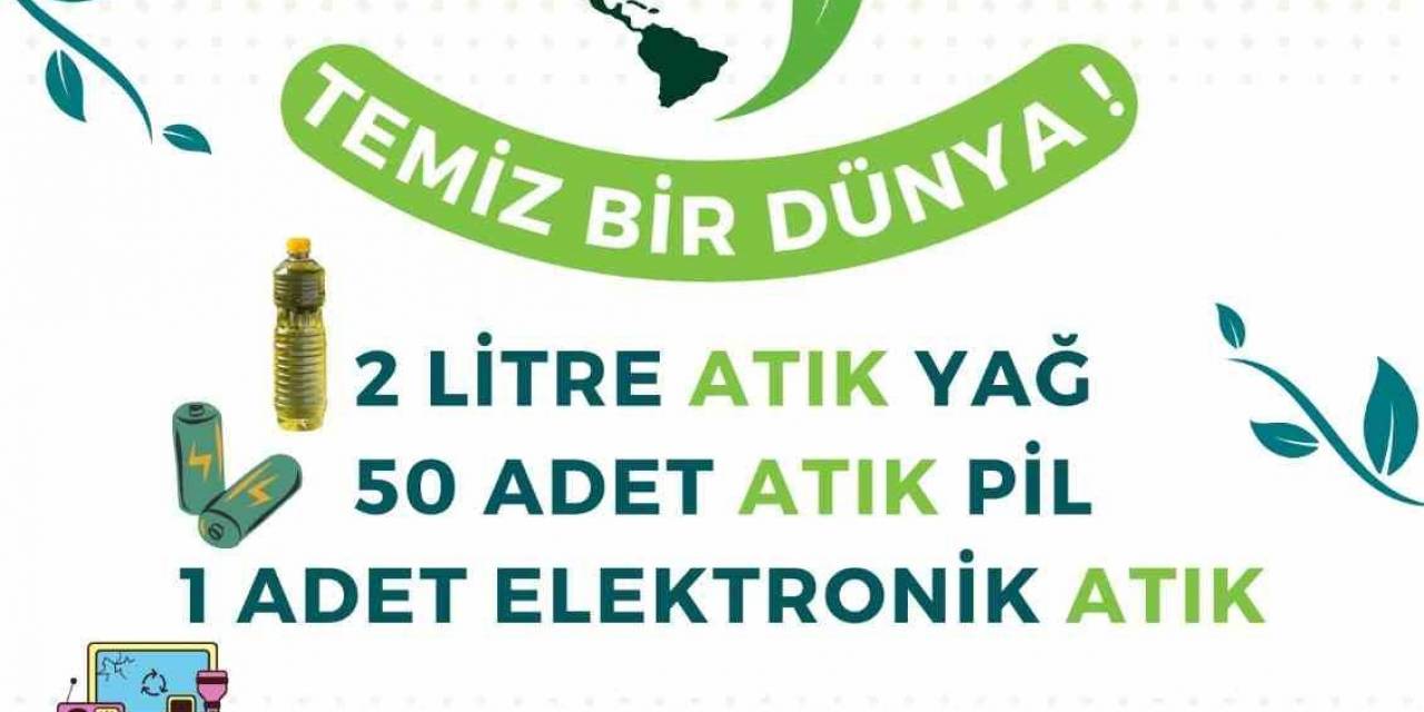 Menteşe Belediyesinden ‘atığı Getir, Hediyeyi Götür’ Kampanyası