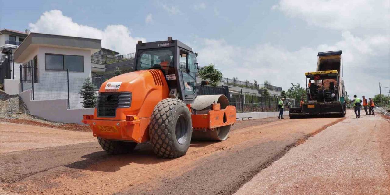 Kabaoğlu’nda Asfalt Hazırlığı Başladı