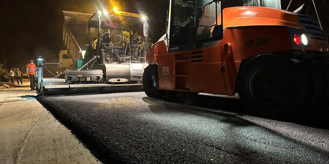 Yol Yapım Çalışmaları Devam Ediyor