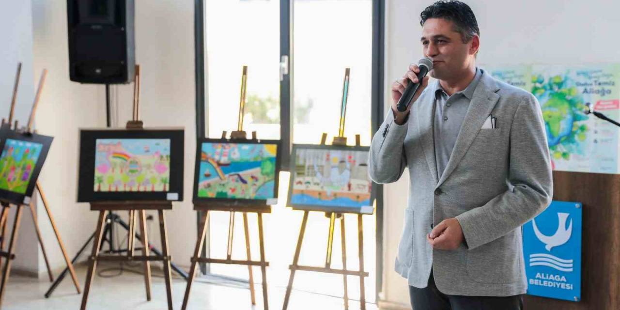 Aliağa Resim Yarışması’nda Ödüller Sahiplerini Buldu
