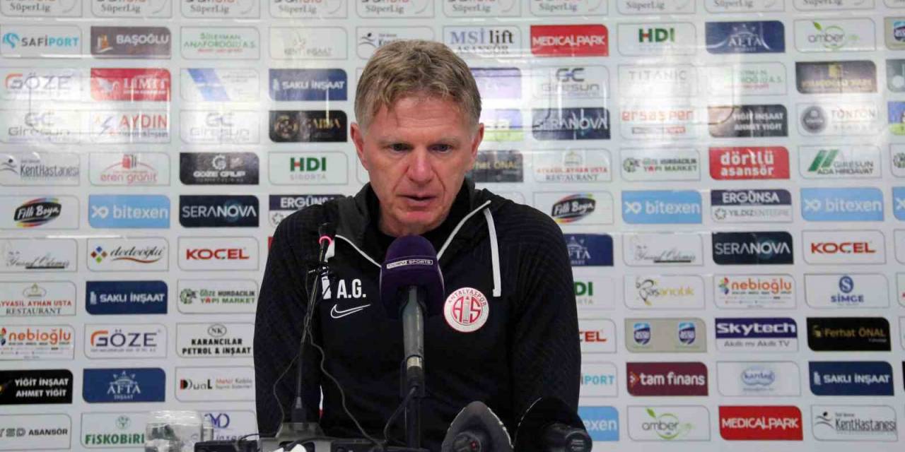 Alfons Groenendijk: “hayal Kırıklığı Yaşadık”