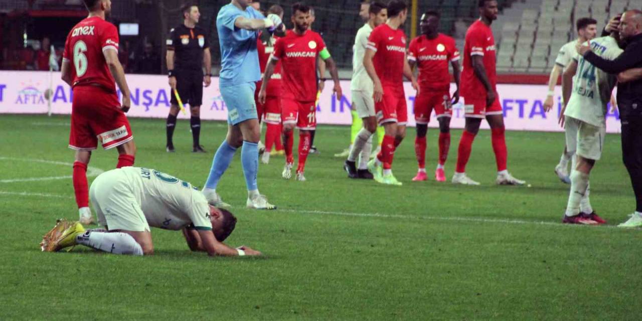 Giresunspor’da Gözyaşları