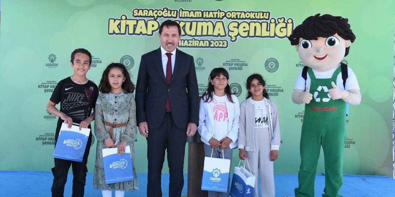 Karatay Belediyesi Kent Konseyi’nden “kitap Okuma Şenliği”