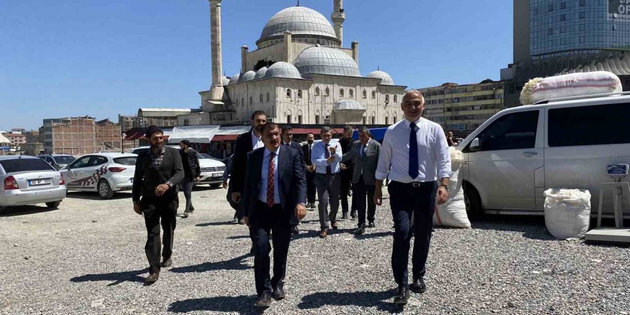 Kültür Ve Turizm Bakanı Ersoy, Malatya’da İncelemelerde Bulundu