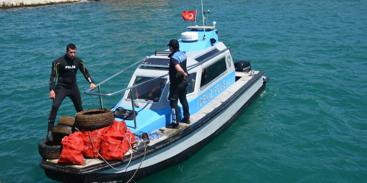 Sinop’ta Çevre Haftası’nda Sualtı Temizliği