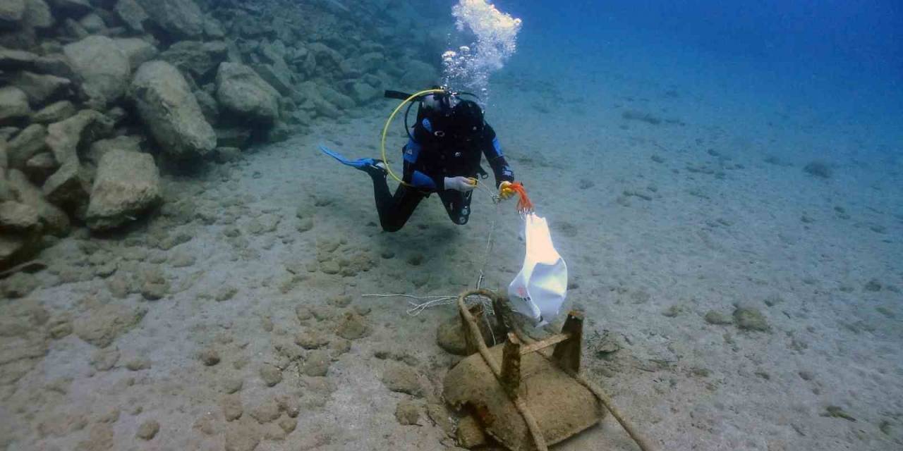 Datça’da Su Altı Temizliği