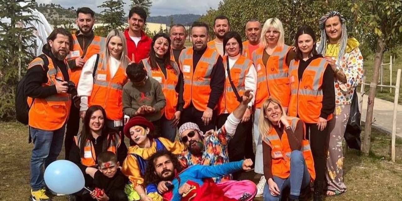 Depremzede Çocuklar Bu Etkinlikle Mutlu Oldu