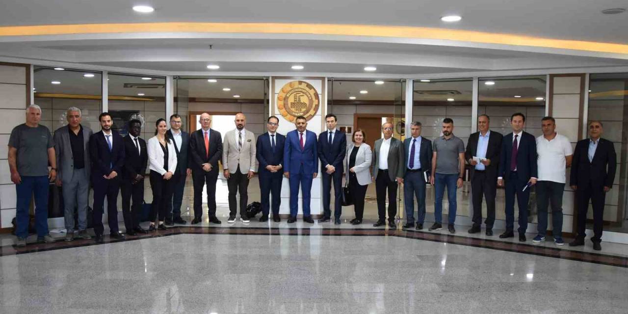 Türk-fransız Ticaret Derneği Heyeti Malatya Tso Heyeti İle Bir Araya Geldi