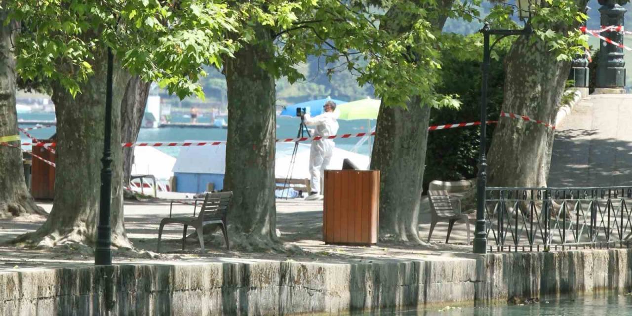 Fransa’da Parkta Çocuklara Düzenlenen Bıçaklı Saldırıya Ait Görüntüler Ortaya Çıktı