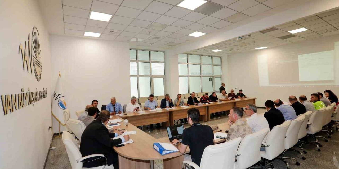 Van Belediyesi Haziran Ayı Ukome Toplantısını Yaptı