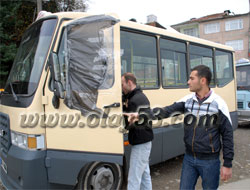 Minibüsçülerden Protesto
