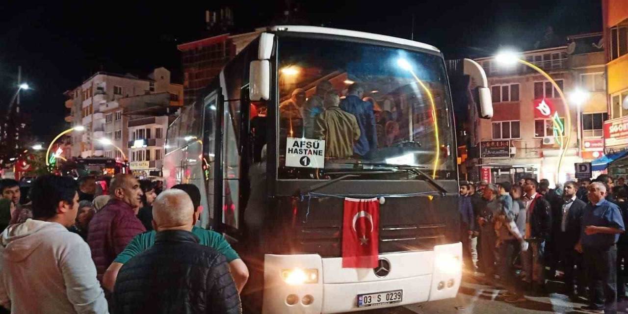 Sandıklı’da Hacı Adayları Kutsal Topraklara Uğurlandı