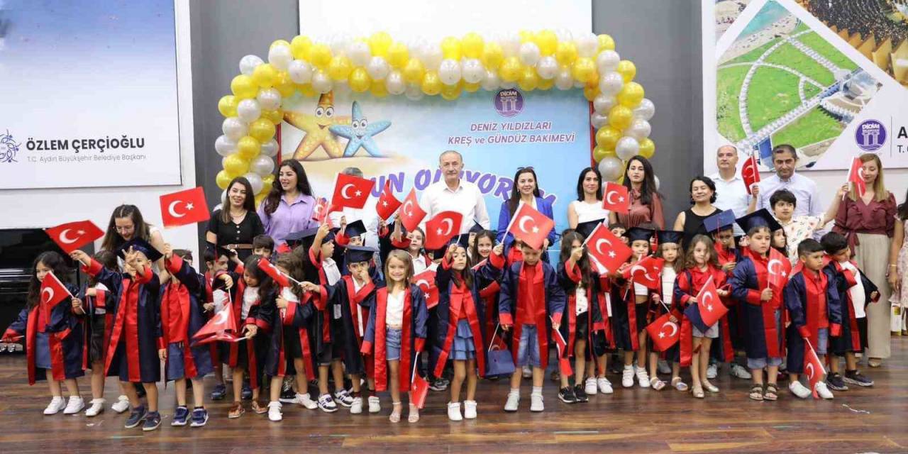 Didim Belediyesi Kreşinde Mezuniyet Heyecanı Yaşandı