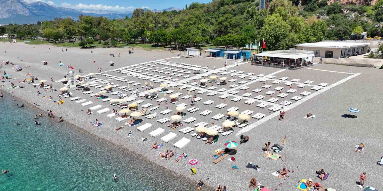 Büyükşehir’in Ekdağ Plajları Sezona Hazır