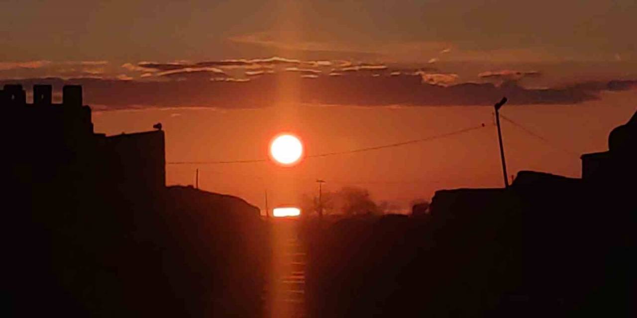 Van’da Gün Batımı Güzelliği