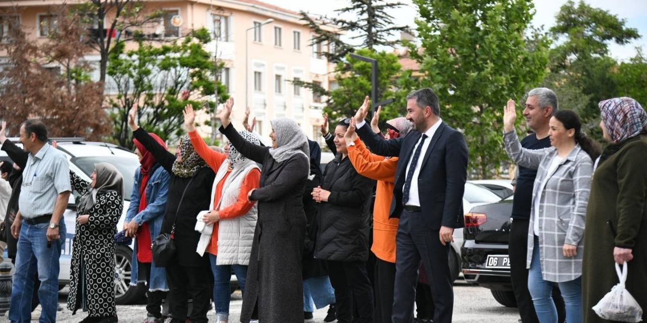 Pursaklar’ın Genç Kampçıları Yola Çıktı