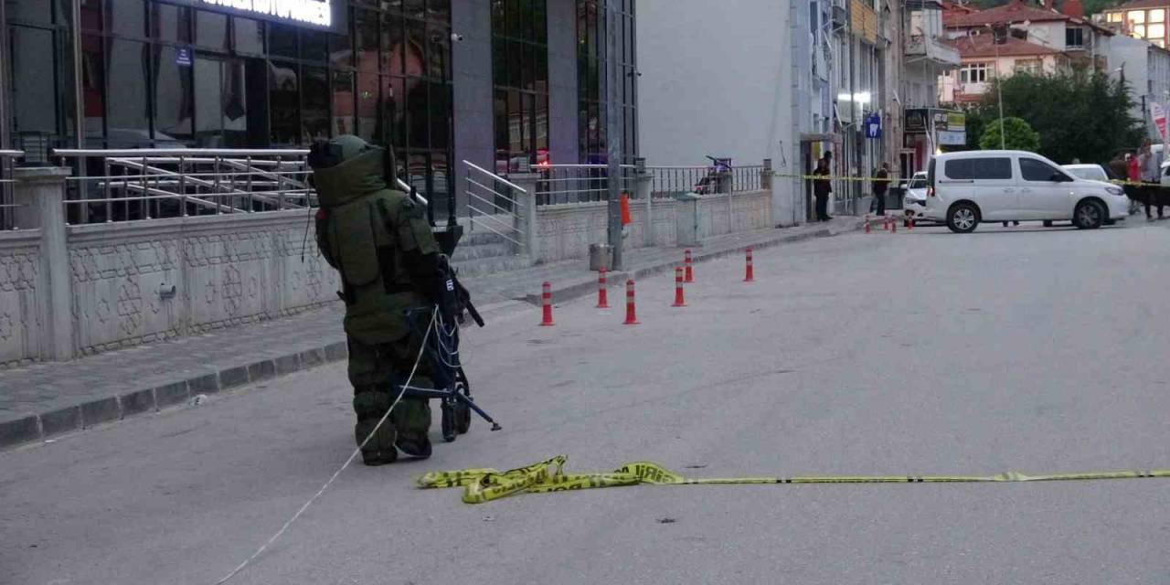 Ekipleri Harekete Geçiren Yemek Kazanı Fünye İle Patlatıldı