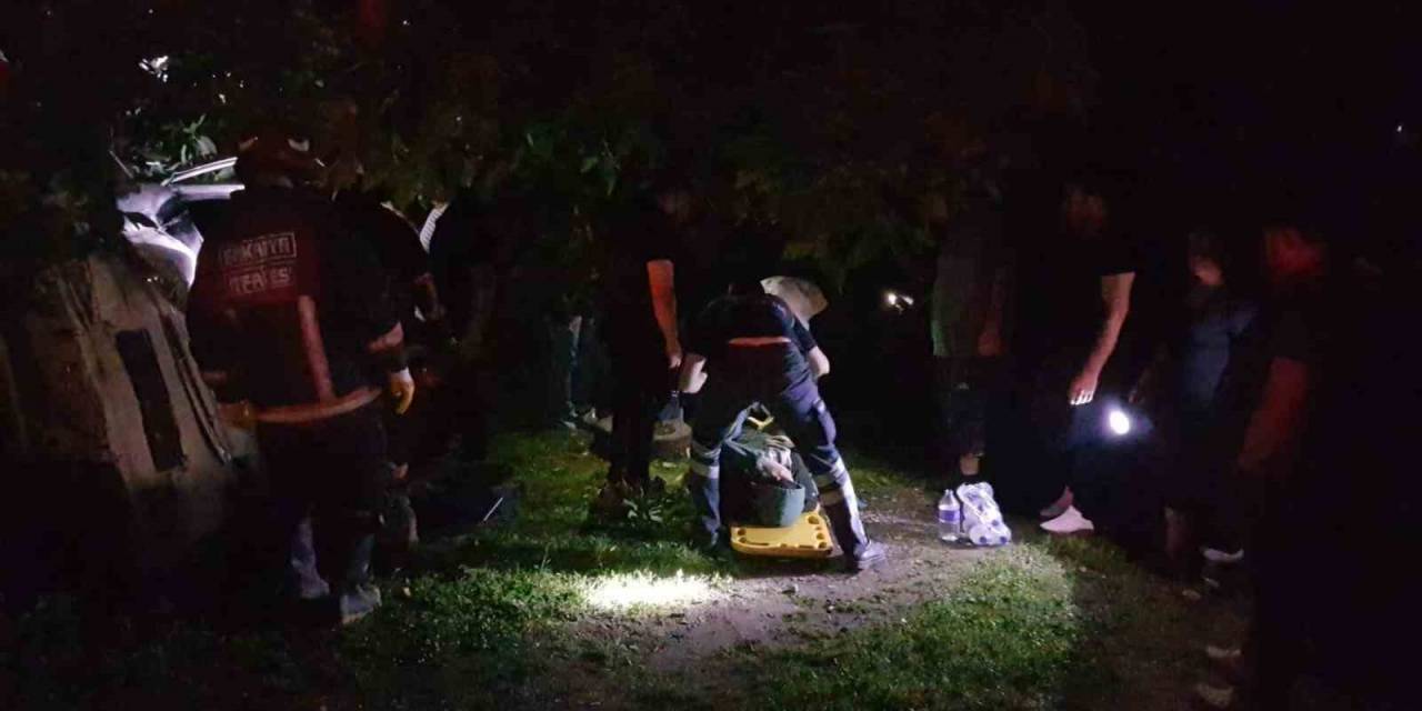Sakarya’da Cip İle Çarpışan Panelvan Devrildi: 2 Yaralı