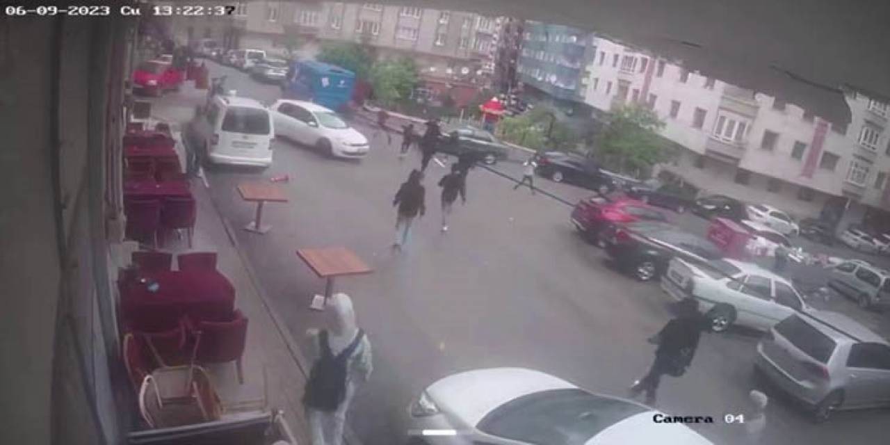 Erzurum’da Bıçaklı Kavga Güvenlik Kameralarına Yansıdı