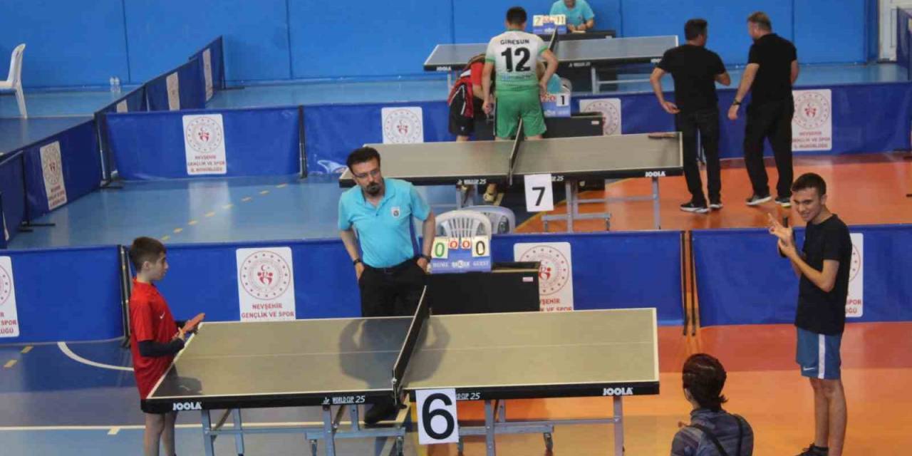 Özel Sporcular Masa Tenisi Türkiye Şampiyonası Nevşehir’de Yapılıyor
