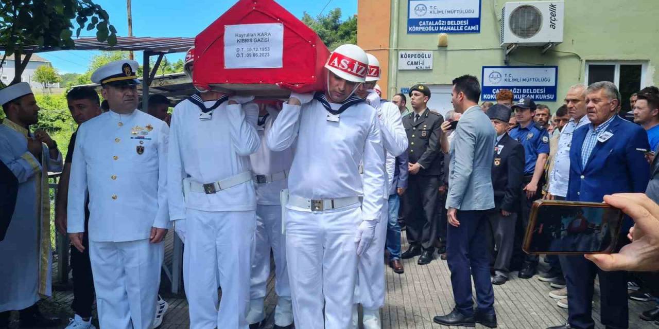 Kıbrıs Gazisi Son Yolculuğuna Uğurlandı